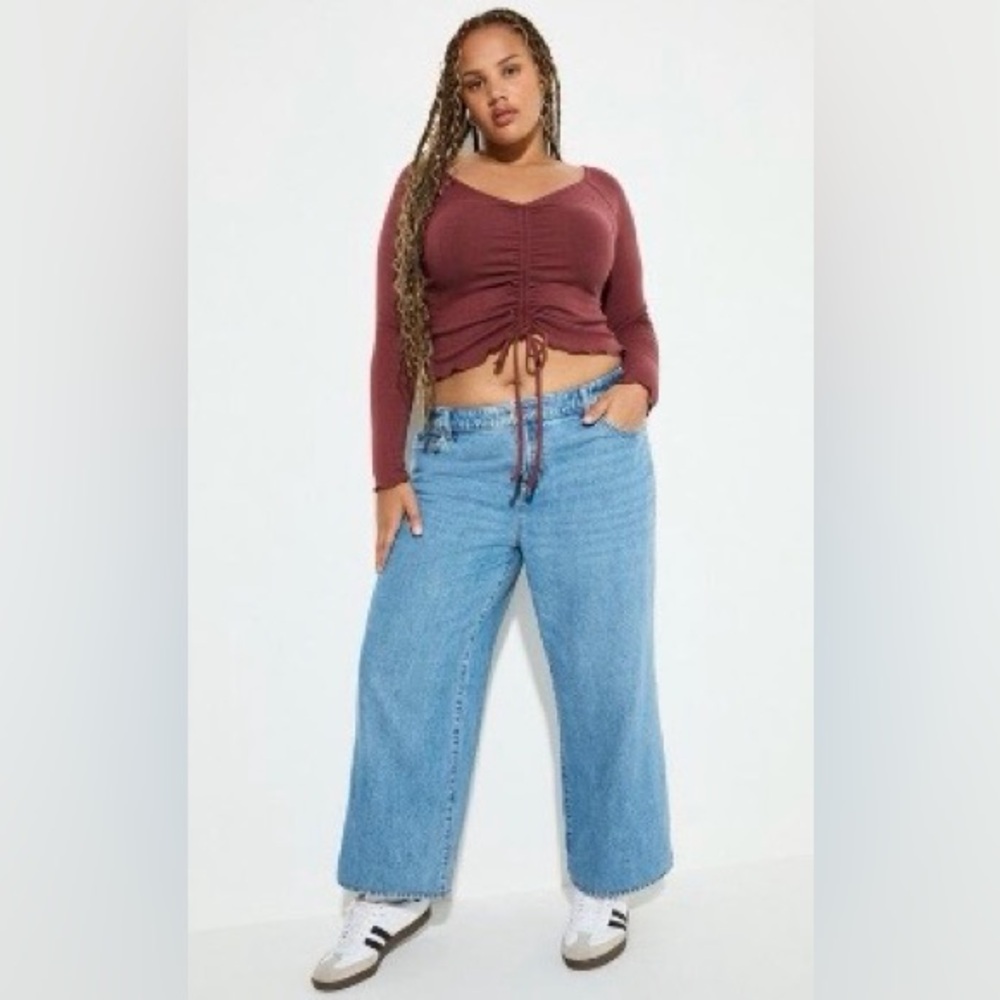 Torrid Lovesick Low-Rise Ultra-Baggy Jeans